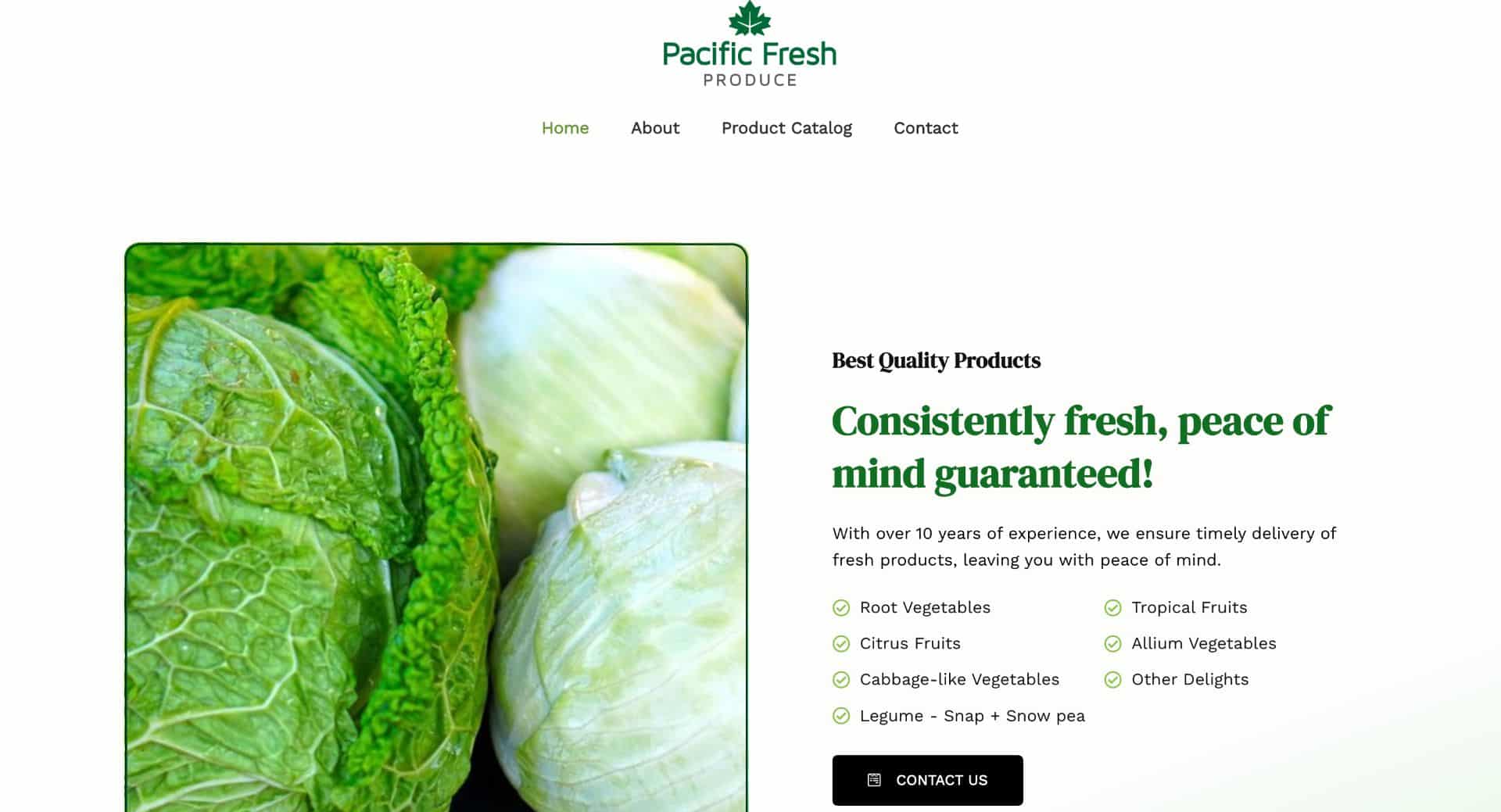 Pacific Fresh Produce PFP